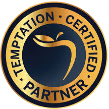 Room 77 — Temptation Cancún Certified Booking Partner badge