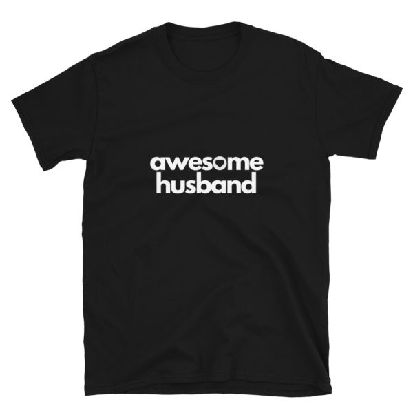 "Awesome Husband" Men's T-Shirt, Black, Grey, White - Image 2