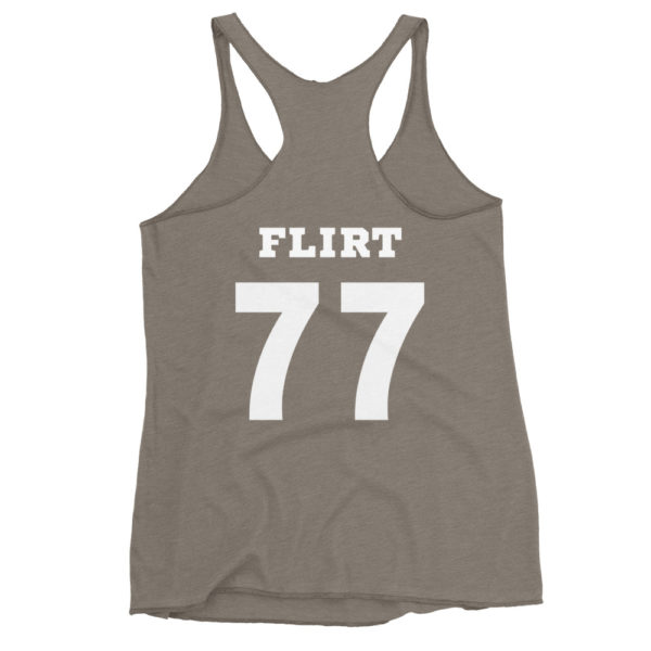 Football Jersey Tri-Blend Tank, Flirt - Image 3