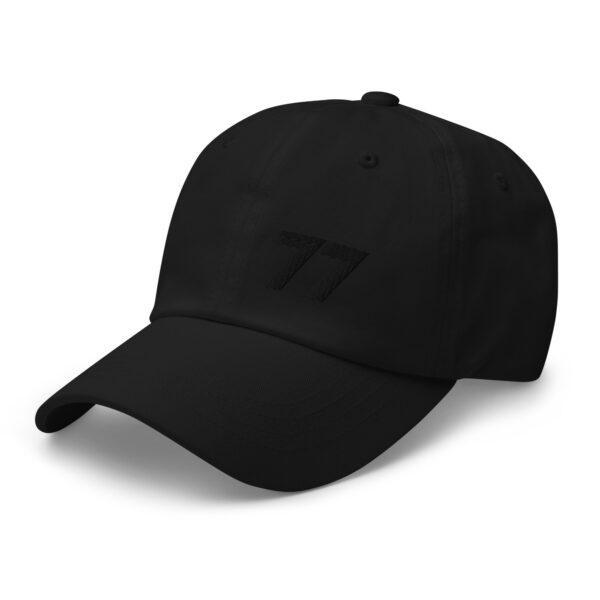 The Dad Hat, White/Black, Black/Black - Image 3