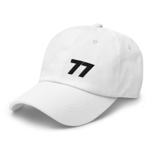 The Dad Hat, White/Black, Black/Black