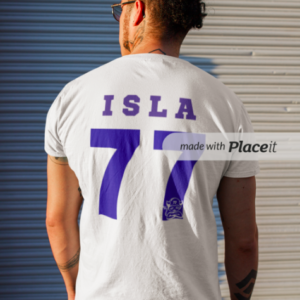 ISLA 77 Super Soft Crew, Mens, White/Royal