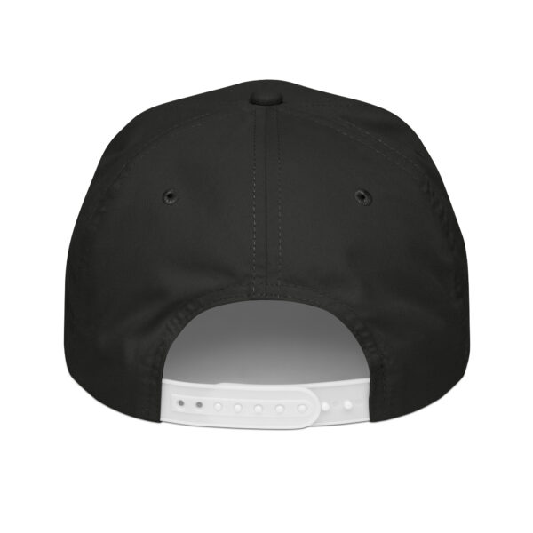 7th Anniversary Rope Hat - Unisex, Black/White - Image 2